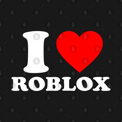 I Heart Roblox Shirt Design