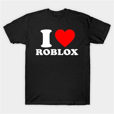 I Heart Roblox Shirt Printing