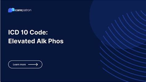 ICD-10 Codes for Elevated ALK PHOS