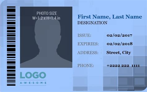 ID Card Template 10