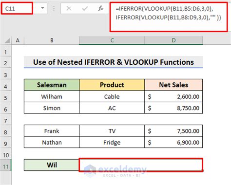 Returning a Blank Cell with IFERROR