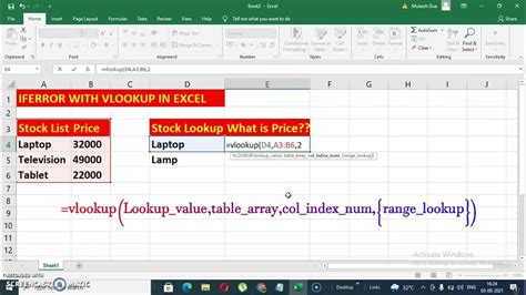 Tips and Tricks for Using IFERROR with VLOOKUP