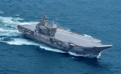 INS Vikrant during its launch