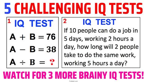 IQ Practice Test Questions Image