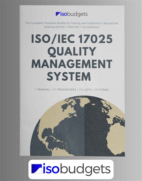 ISO 17025 Quality Manual Template Example