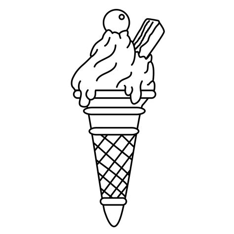 Ice Cream Printable Coloring Pages For Kids Fun