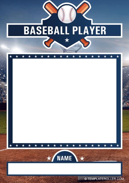 Iconic Baseball Card Template