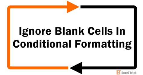 Ignoring blank cells example 3