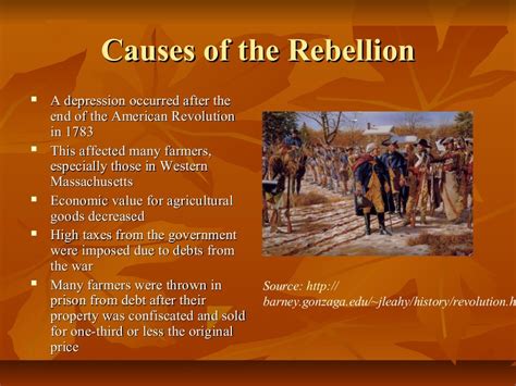 Impact of Shays Rebellion