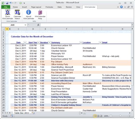 Methods for Importing Excel to Outlook Calendar