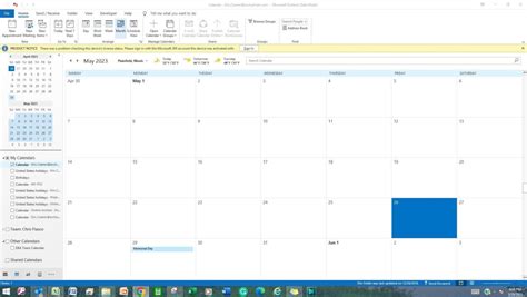 Import Excel to Outlook Calendar Step 2