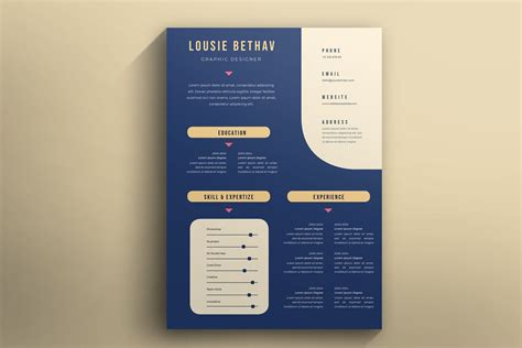 InDesign Resume Design