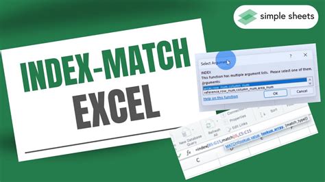 Using Index-Match