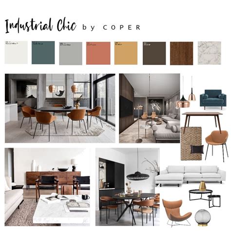 Industrial Chic Presentation Board