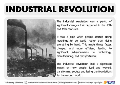 The Industrial Revolution