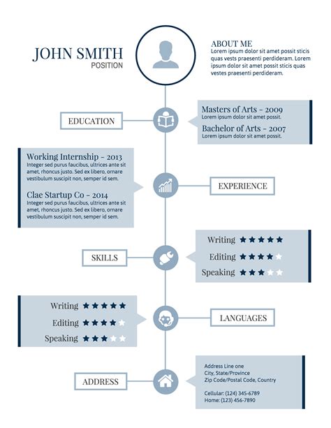 Infographic Resume Templates