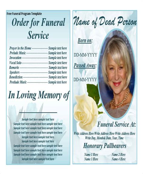 Information Contained in Obituaries