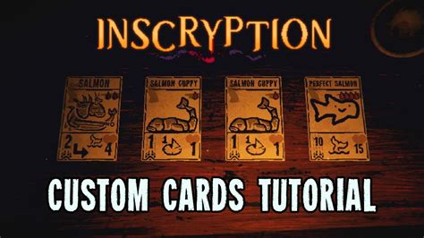 Custom Card Creation for Inscryption