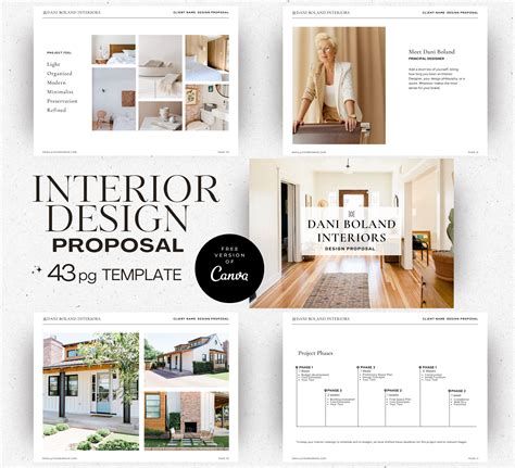 Interior Design Proposal Template In Word