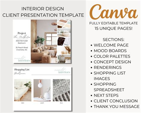 Interior Design Template PowerPoint Guide Tips and Tricks