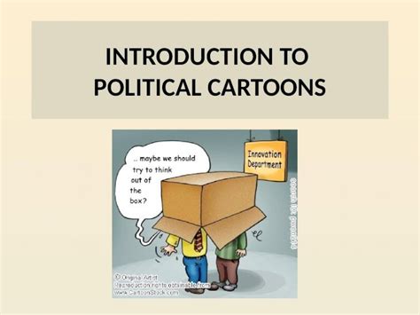 Introduction to Political Cartoons