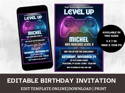 Invitation Template Examples