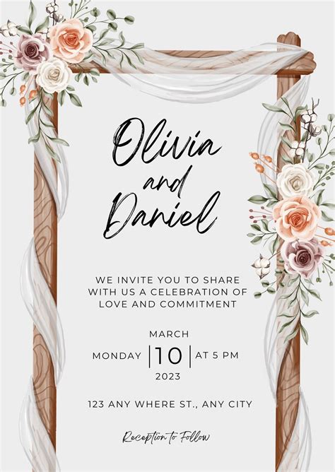 Invitation Template Free Download