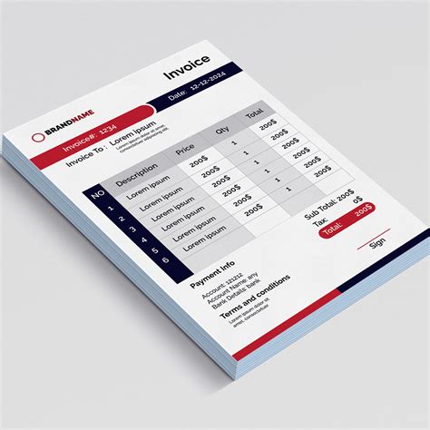 Invoice Import Template