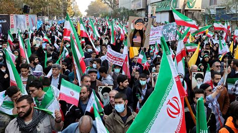 Protesters chanting slogans in the streets