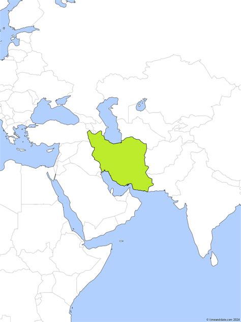 Iran Time Zone IRST