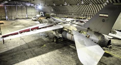 Iranian F-14 Tomcat undergoing maintenance