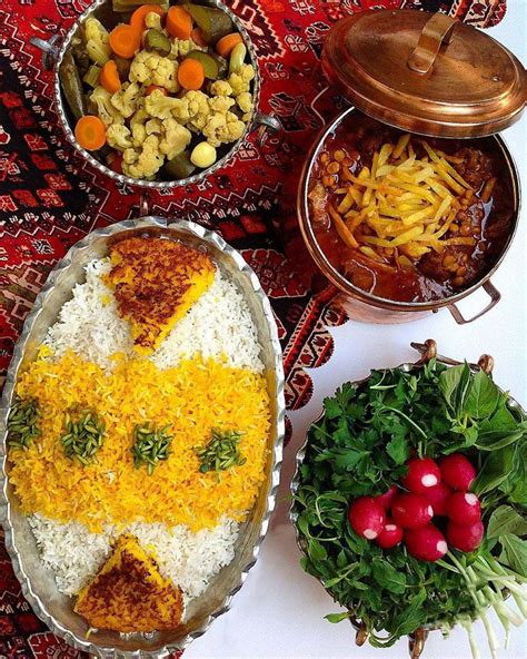 Iranian cuisine is known for its rich flavors and aromas