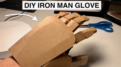 DIY Papercraft Iron Man Glove Tutorial