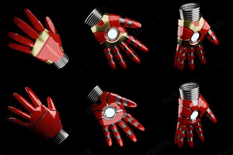 Iron Man Hand Template 6