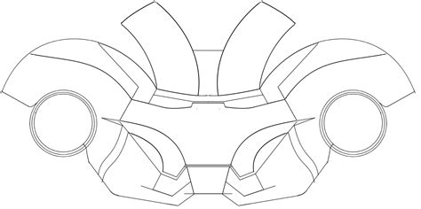 Iron Man Helmet Printable Template DIY Guide