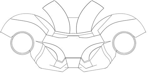 Iron Man Helmet Template DIY Enthusiasts