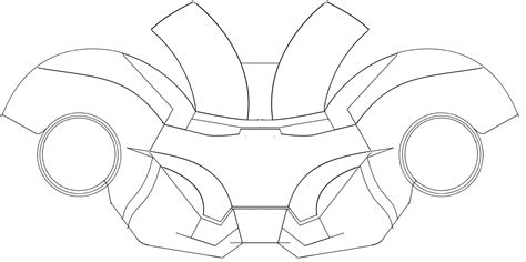 Iron Man Helmet Template Cardboard DIY Tutorial