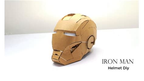 Iron Man Helmet Template Cardboard Free