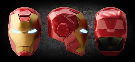 Iron Man Mask Reference Image 1