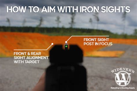 Iron Sight Shooting Tips