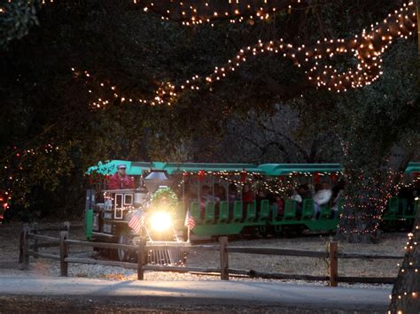 Irvine Park Railroad Christmas Train