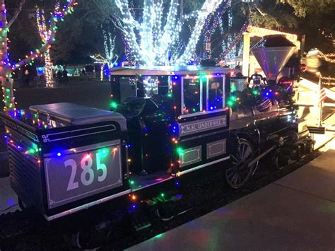 Irvine Park Railroad Christmas Train