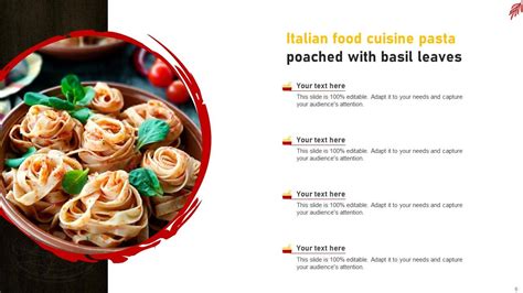 Italian Food PowerPoint Template for an Elegant Presentation