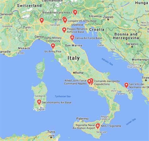 Italian Military Installations