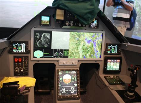 J-20 Stealth Aircraft Cockpit