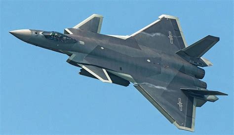 J-20 Stealth Aircraft In Flight