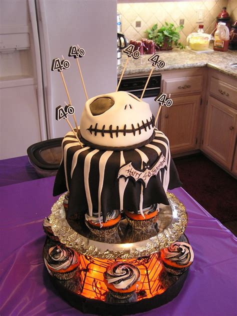 Jack Skellington Cake Decorating