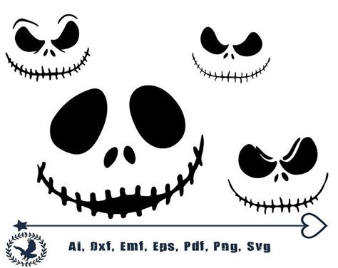 Jack Skellington Eyes Template 7