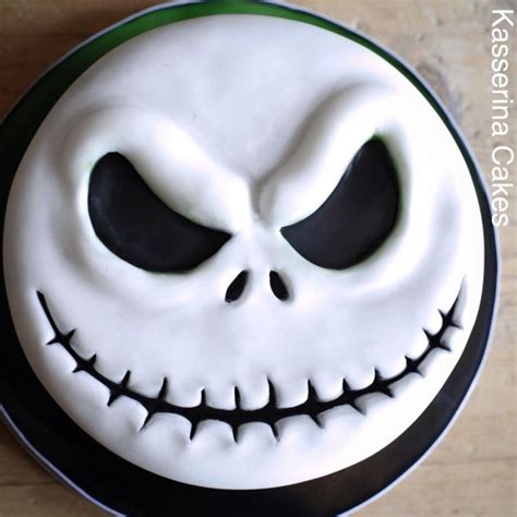 Jack Skellington Face Template Cake Decorating Ideas