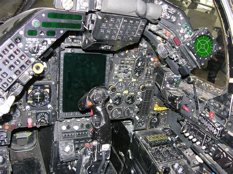 Jaguar Navy Fighter Jet cockpit